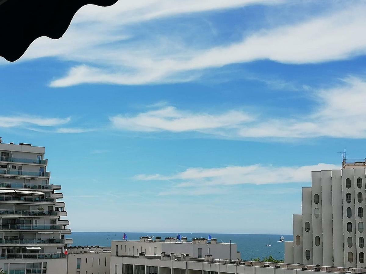 Le Semaphore - Studio Climatise, Grande Terrasse Vue Mer - Parking, Wifi ลา กร็องเดอ-ม็อต ภายนอก รูปภาพ